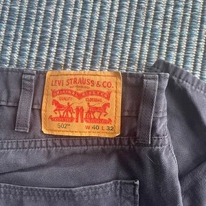 Levis Blue faded 502 40-32